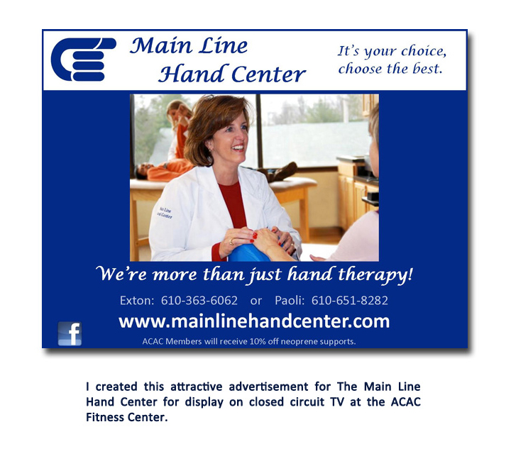 Main Line Hand Center, TV Advertisement #1