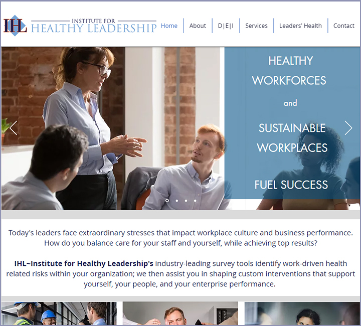 Institute for Healthy Leadership, Nancy Post, President