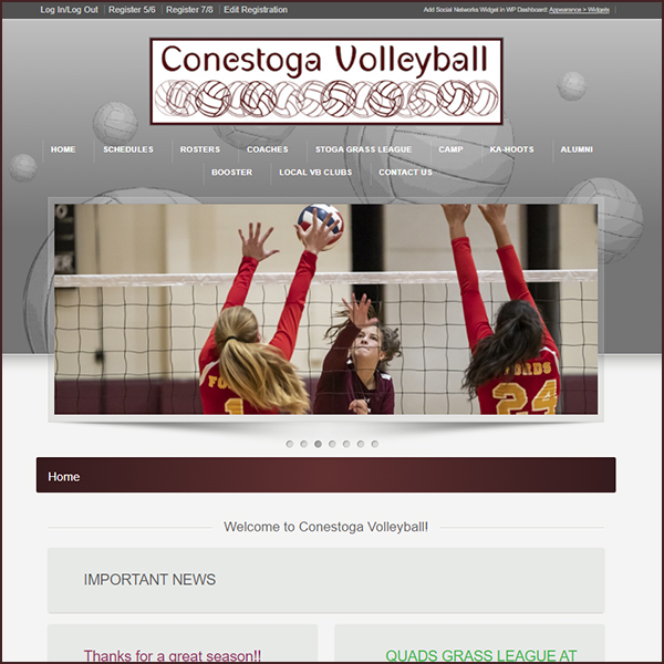 Conestoga Girls Volleyball